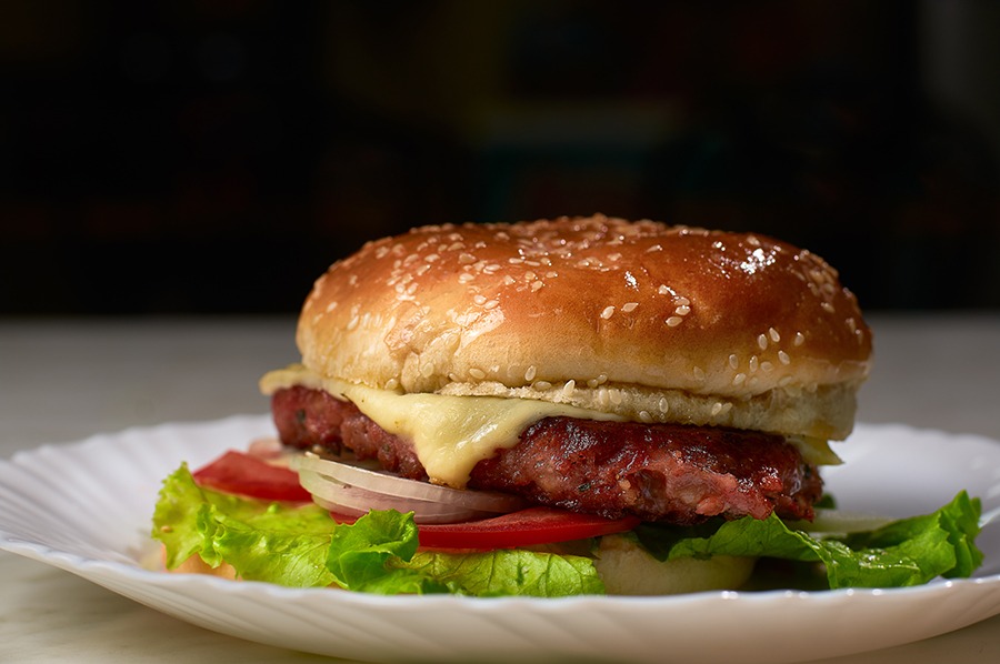 Hamburguesa de la casa